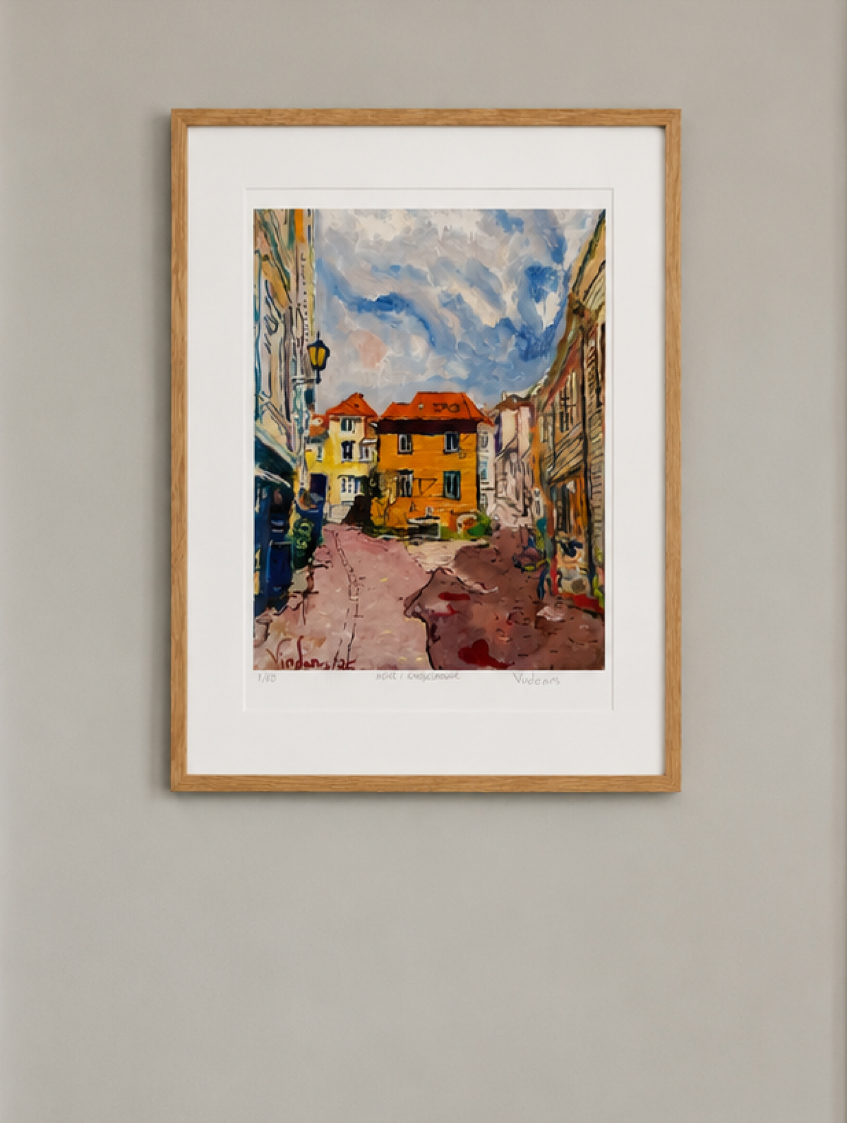 MIDT I KNØSESMAUET PRINT