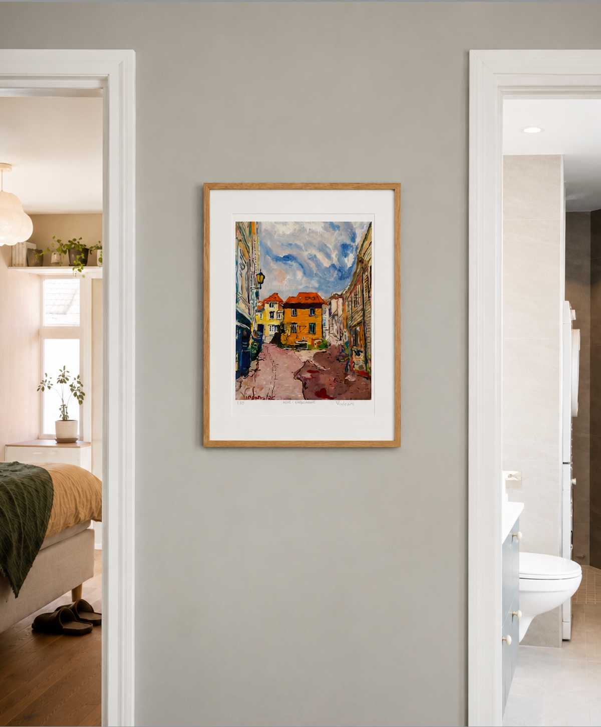 MIDT I KNØSESMAUET PRINT