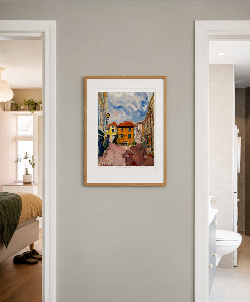 MIDT I KNØSESMAUET PRINT