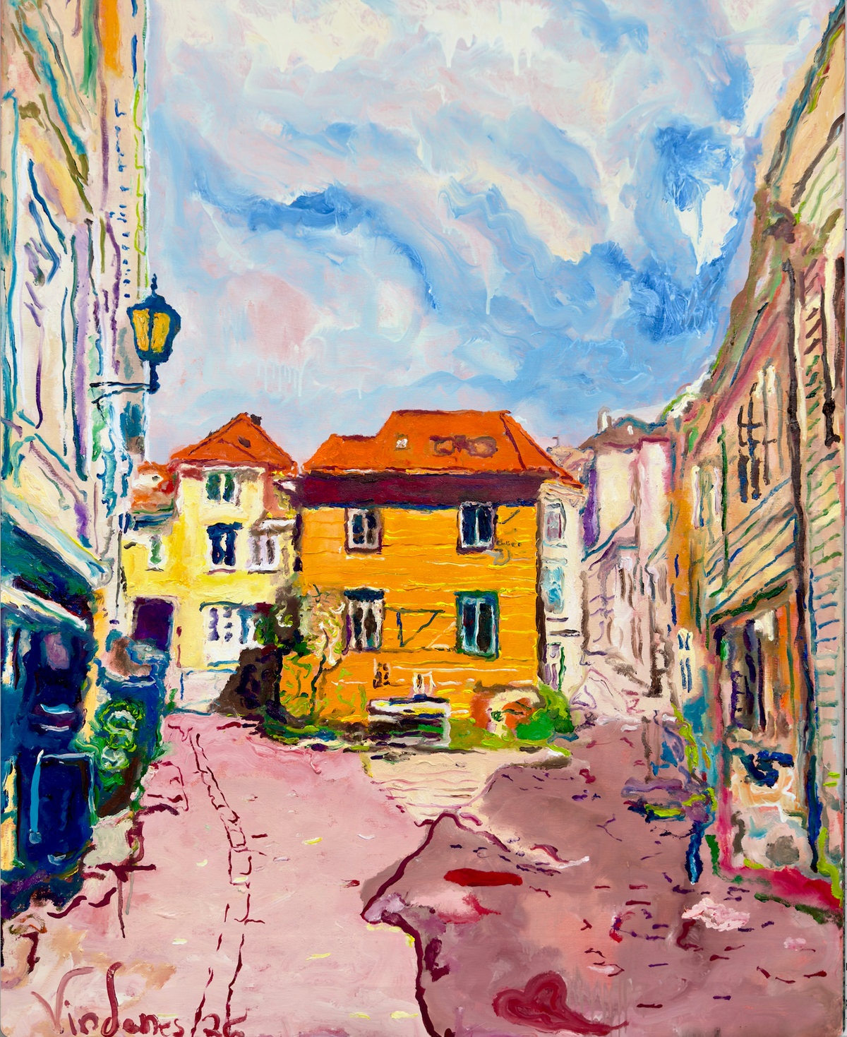 MIDT I KNØSESMAUET PRINT