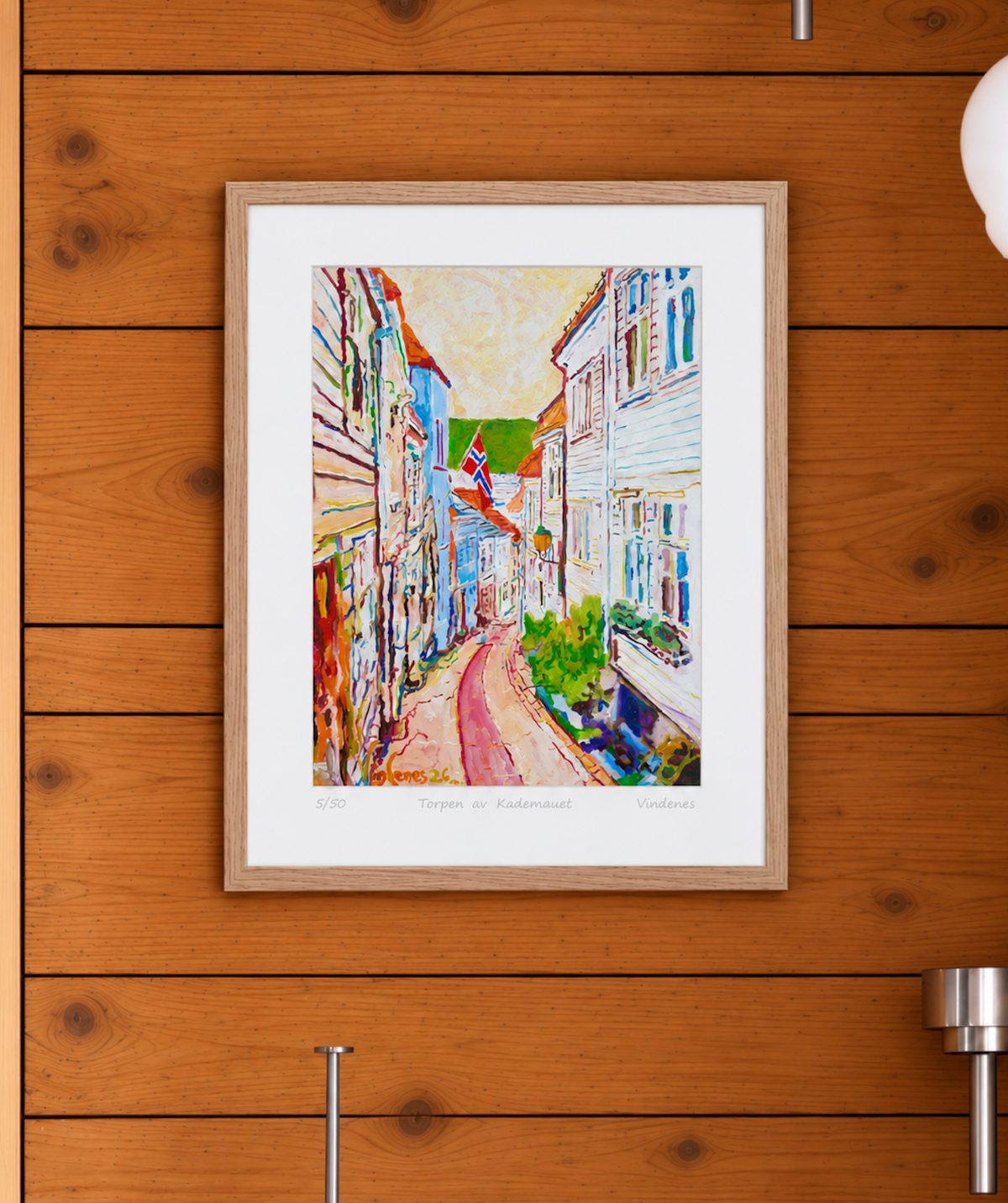 TOPPEN AV KNØSESMAUET PRINT