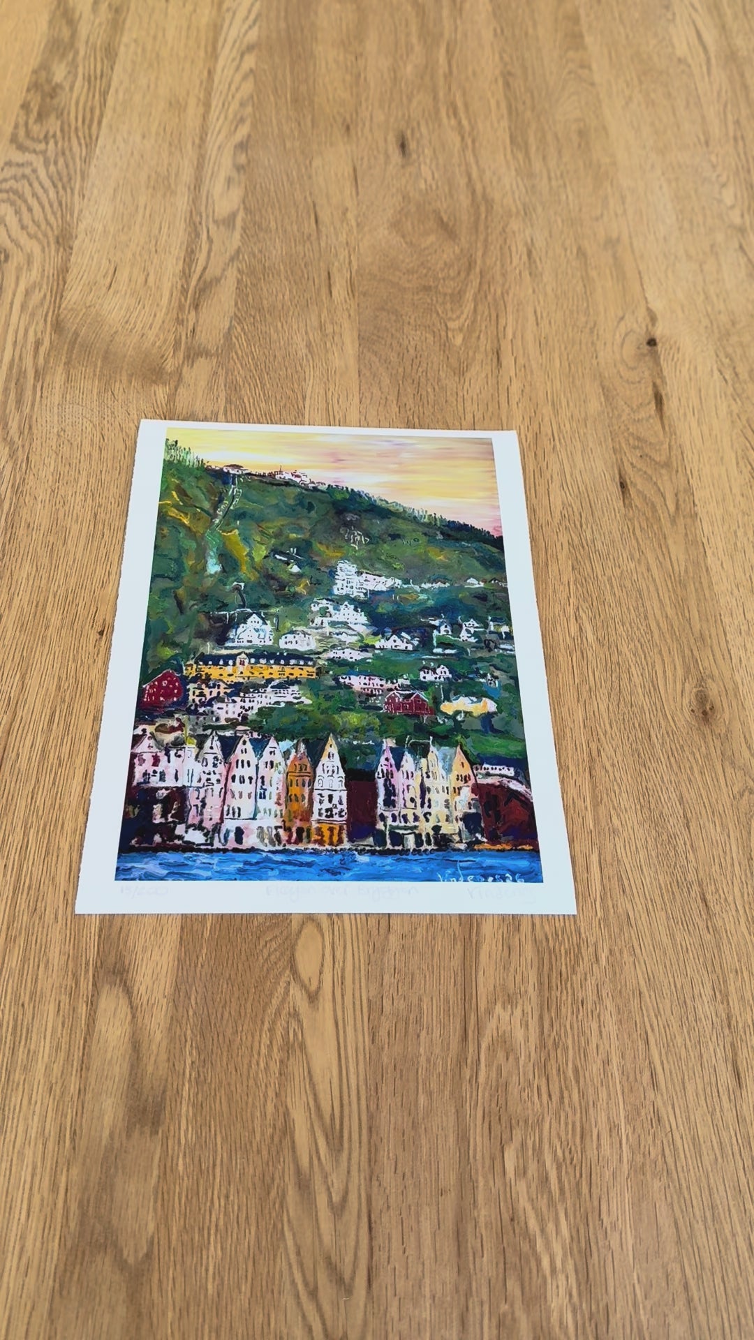 FLØYEN OVER BRYGGEN PRINT